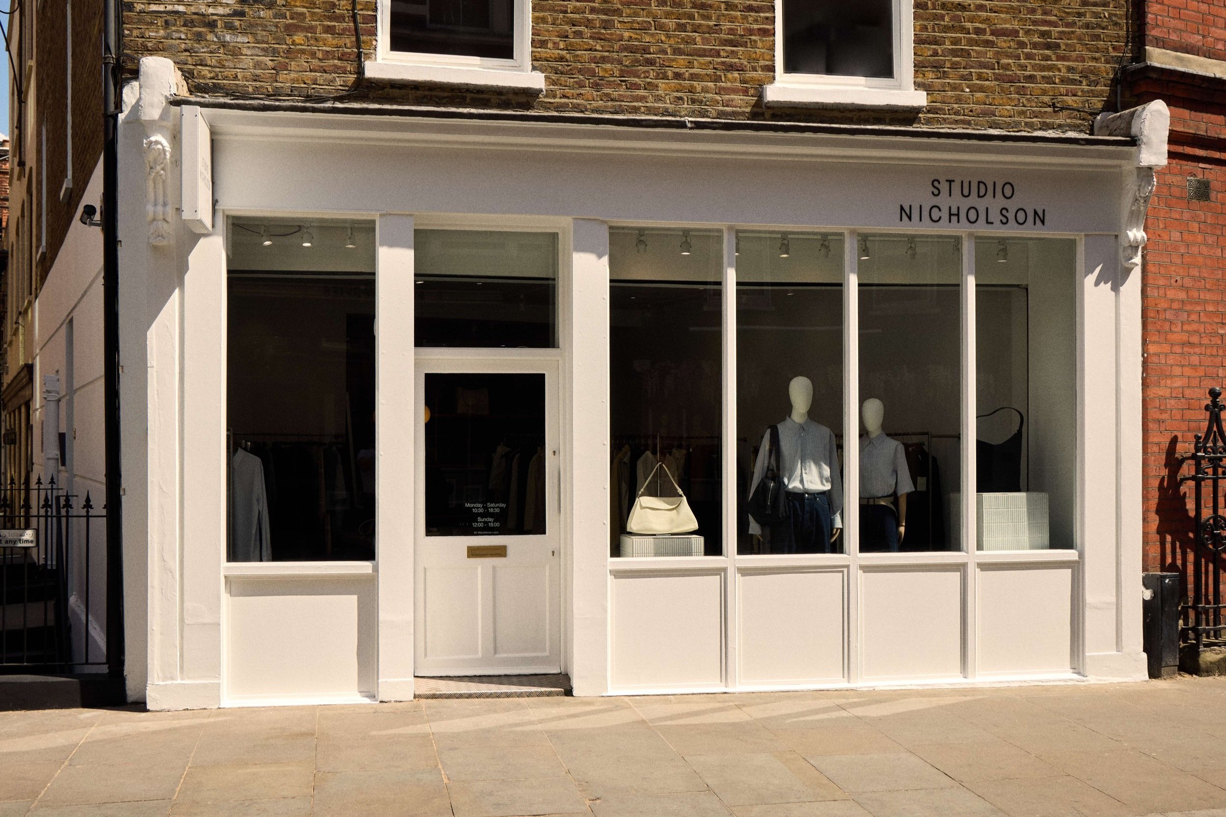 Studio Nicholson Opens the Door to its New Store in Marylebone